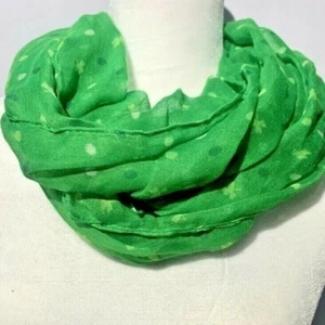 Bufanda infinita trébol verde día de San Patricio - Imagen 1 de 3