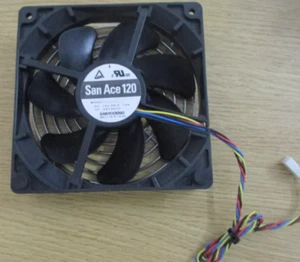 120mm Axial Fan pour SUPERMICRO SUPERWORKSTATION SYS-5039A-I / SYS-7037A-I - Foto 1 di 2