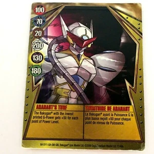 Bakugan Gold Gate Card Aranaut's Turf 11/48a Metallic 2009 Gundalian Invaders - Picture 1 of 5