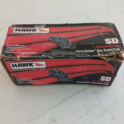 Pastillas de freno delanteras Hawk HB528 P.811 SuperDuty Truck 11-13 Ford F-550 Super Duty Foto 1 de 3