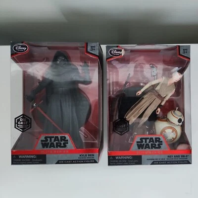 Star Wars The Force Awakens Disney Elite Series Kylo Ren & Rey Die Cast Figure  - Image 1 of 4