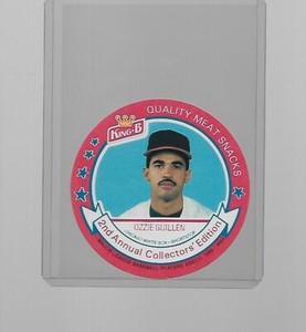 1989 KING-B BASEBALL DISC OZZIE GUILLEN #6