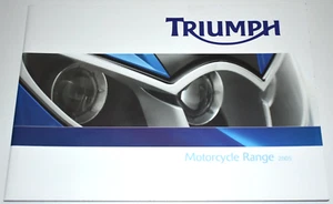 TRIUMPH MOTORCYCLE RANGE 2005 UK SALES BROCHURE - Picture 1 of 11