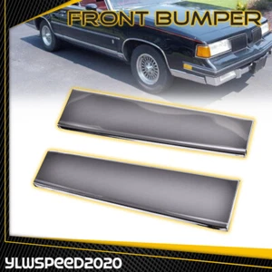 Apto para 1981-1988 Cutlass Supreme Par Guardabarros Inferior Delantero Moldura Cromo - Imagen 1 de 9