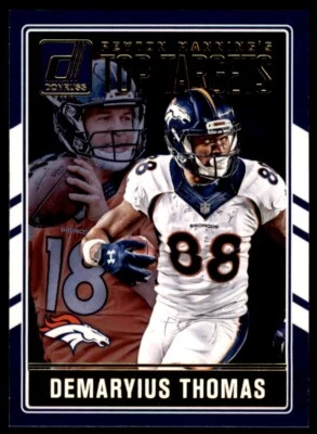 2016 Donruss Peyton Manning Top Targets #4 Peyton Manning/Demaryius Thomas - Image 1 of 2