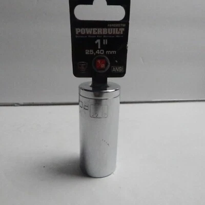 Powerbuilt 1/2 Inch Drive x 1 Inch 6 Point Deep Socket - 642207 - Image 1 of 4