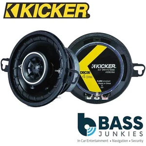 KICKER DSC3504 3.5" 160 Watts a Pair Car Van Truck Door Coaxial Speakers - Picture 1 of 6