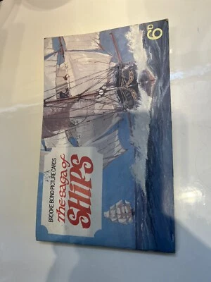 Brooke Bond - Picture Cards - The Saga Of Ships - Book And Cards (incomplete) - Image 1 of 2