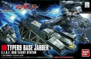 Kit Modelo Bandai Gundam HGUC #158 Base Jabber Tipo 89 Alto Grado 1/144 ¡Nuevo! - Imagen 1 de 3