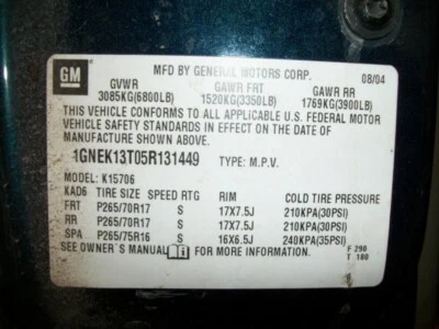 Brazo de control superior trasero usado se adapta a: Chevrolet Tahoe 2005 trasero superior Gra Foto 1 de 4
