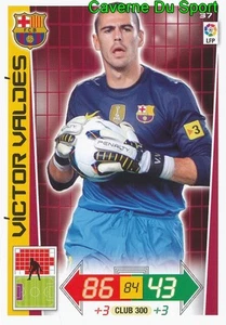 037 VICTOR VALDES ESPANA FC BARCELONA CARD PANINI ADRENALYN LIGA 2013 - Bild 1 von 1