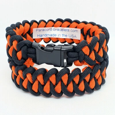 Pulsera hecha a mano de los Gigantes de San Francisco | Pulsera de béisbol MLB - para hombre (hecha en EE. UU.) Foto 1 de 4