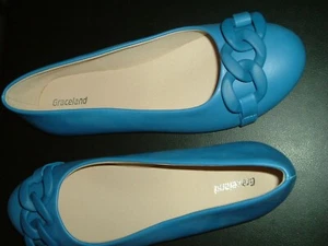 Graceland Deichmann Ballerina Damen Schuhe Gr 38 blau ungetragen - Bild 1 von 7