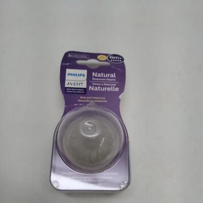 Philips Avent Natural Response Nipple Flow 3 1M+ 2 Ct. Baby Bottle - Image 1 of 4