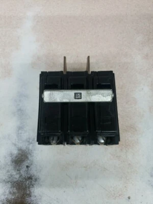 Interruptor de circuito Frank Adams QS-3, 15A, 3 polos usado Foto 1 de 4