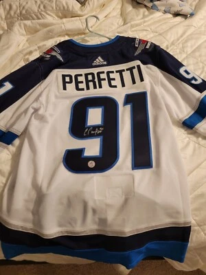 Cole Perfetti signed Adidas pro jersey - Image 1 of 2