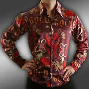 L'Homme Invisible Camisa Hombre Manga Larga y Camisetas Informales JC5 Rojo L - Imagen 1 de 5