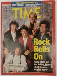 TIME MAGAZINE 50TH ANNIV SPECIAL WORLD WAR II & ROLLING STONES SEPT 4, 1989 - Picture 1 of 5