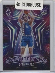 2023-24 Panini Phoenix De’aaron Fox Shooting Stars Estuche Hit SSP - Imagen 1 de 2