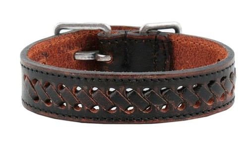 BRACCIALE DSQUARED2 PELLE INTRECCIATA MADE IN ITALY NUOVO CON ETICHETTE confezione regalo 145€