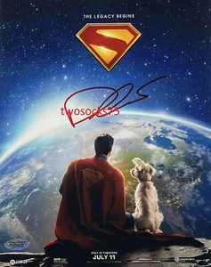 David Corenswet - Foto ristampa 8x10 firmata Superman Legacy #3 - Foto 1 di 1