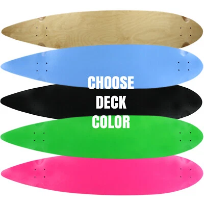 Moose Longboard Deck 9" x 43" Pintail