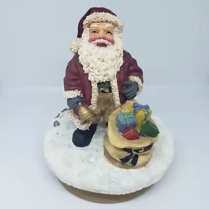 Topper de velas de Papá Noel Nuestra América Navidad Navidad Navidad Regalo De colección 1999 Nuevo - Imagen 1 de 10