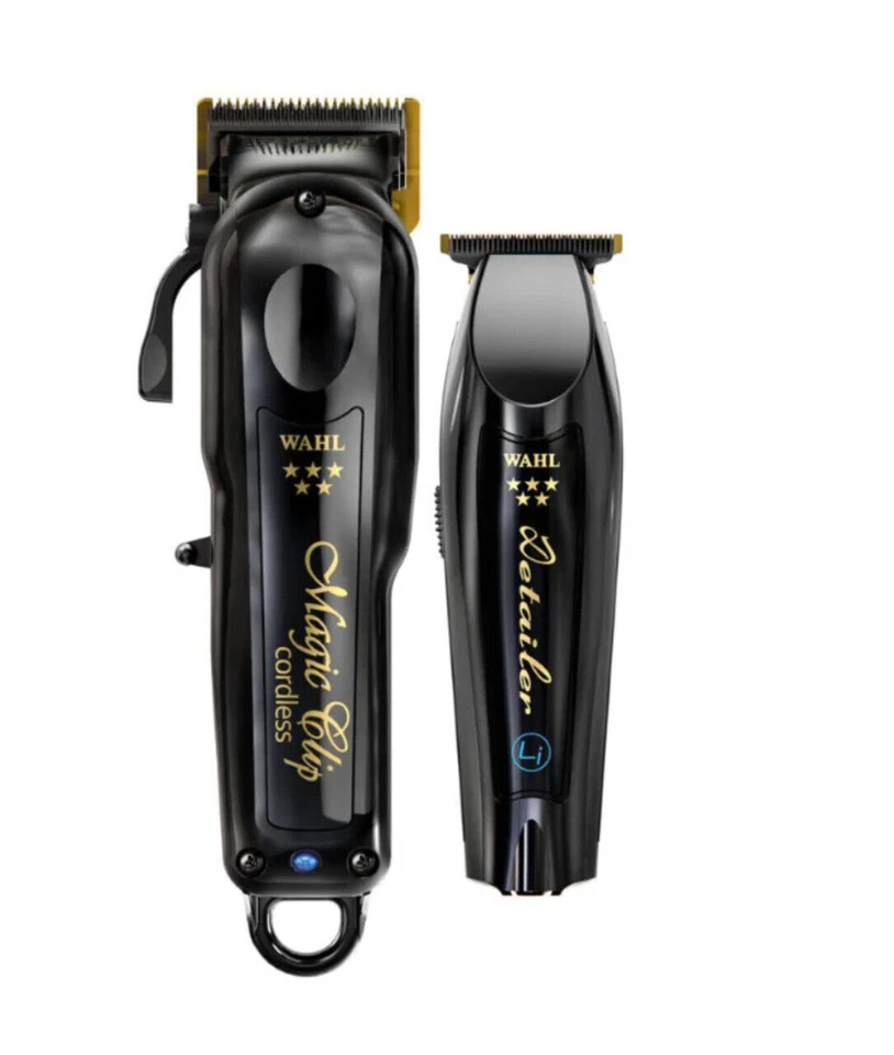 Wahl Cordless Barber Combo Clipper/Detailer Trimmer - Black (3025397)