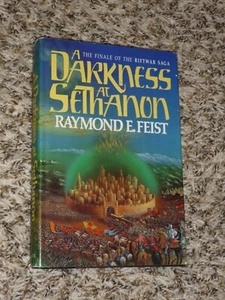 A Darkness at Sethanon Raymond Feist Hardcover w/ DJ Book 1986 - Picture 1 of 10