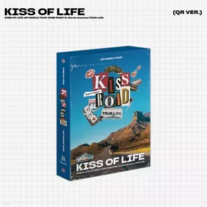 KISS OF LIFE 1ª Gira Mundial 'KISS ROAD' en América del Norte TOUR-LOG QR Tarjeta + Libro P. - Imagen 1 de 4