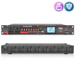 Pyle 13 Amp 2000W Rack Mount Digital Power Supply Controller Regulator PCO875 - Picture 1 of 8