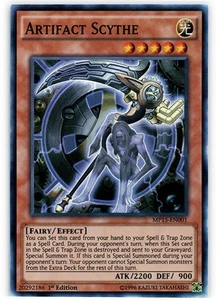 Artifact Scythe - MP15-EN001 - Super Rare - 1st Edition - Moderately Played - Picture 1 of 1