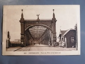 CPA 67 STRASBOURG - Pont du Rhin - Imagen 1 de 2