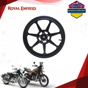 Genuine Royal Enfield Alloy Rim Sub Assembly Rear Black for Interceptor 650 - Picture 1 of 5