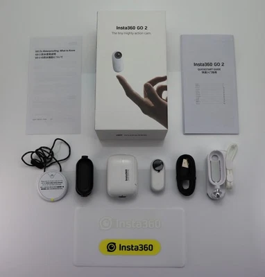 INSTA360 GO 2 CAMCORDER BOXED 32GB ACTION CAMERA 3K HD HIGH DEFINITION VIDEO - Image 1 of 4
