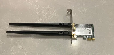 D-Link Dwa-582 Dual Band 5ghz WiFi Wireless Ac1200 Pci-e Card 2 Antenna - Image 1 of 2