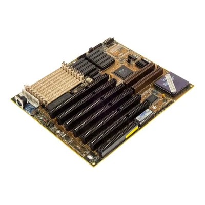 Motherboard Abit AB-AD4 Socket 1 PGA169 Simm Isa Vlb Baby-At With Intel i486 Dx - Image 1 of 3