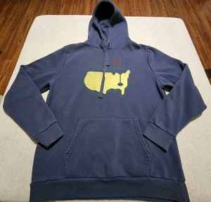 Masters Tournament Hoodie rote Jacke marineblau Golf USA Logo Pullover Medium passt L - Bild 1 von 8