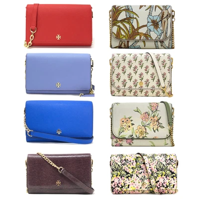 TORY BURCH Women's Emerson Chain Wallet Clutch Crossbody Bag - Image 1 of 2