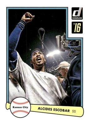 Donruss #D82-37 2016 Alcides Escobar 1982 Foto 1 de 2