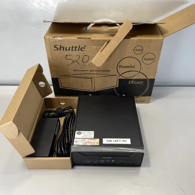 Computadora de escritorio Shuttle XH610/XH610V Intel Core i3-12100 256 GB - negra Foto 1 de 4