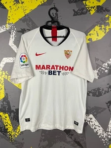 Sevilla Jersey Home football Soccer shirt 2019 - 2020 Nike Men Size L ig93 - Picture 1 of 12