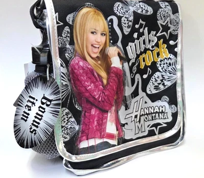 Hannah Montana Girls Rock Book Bag w/ bonus Water Bottle, SO CUTE!, China - Image 1 of 4