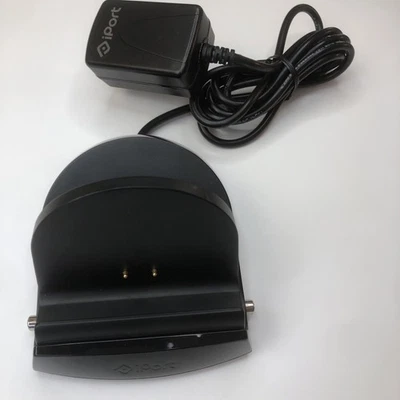 iPort 70208 iPad Charge Stand Black w/ Power Supply Adapter BI15-052240-I - Image 1 of 4