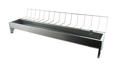 Hühner Futtertrog 100cm verzinkt - Bild 1 von 2