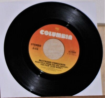 Maynard Ferguson - Star Wars / Oasis - 1977 45 Single Record - Excellent Foto 1 de 2