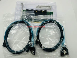 LSI 9400-8i SATA/SAS HBA 12Gbps PCIe NVME HDD IT Mode JBOD +*SFF-8643 SATA Cable - Picture 1 of 4