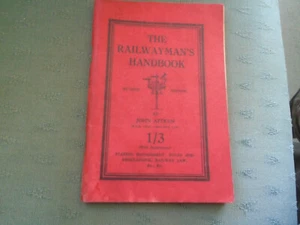 ÜBERARBEITET 1930er DAS EISENBAHNHANDBUCH MIT BEILAGE JOHN AIKEN EISENBAHNBUCH - Bild 1 von 6