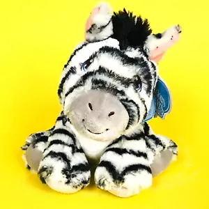 Aurora Precious Moments Plüschtier Stofftier Spielzeug ZELDA ZEBRA GENÄHTE AUGEN 9 Zoll - Bild 1 von 6