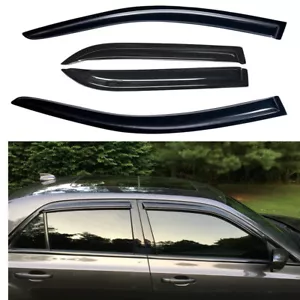 4 piezas protectores de lluvia de ventana deflectores visera de ventana para Chrysler 300 2011-2023 - Imagen 1 de 7